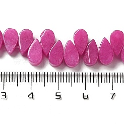 Natürliche weiße Jade perlen Stränge&nbsp;G-B064-B56