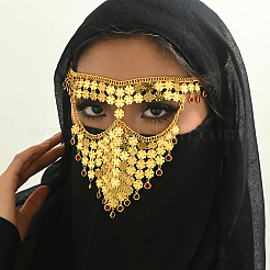 Vintage-Gesichtsmaske im exotischen Stil mit Quasten&nbsp;WT1969