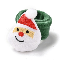 Braccialetti di schiaffo di natale&nbsp;BJEW-B012-07
