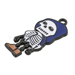 Halloween-Legierung Emaille-Anhänger&nbsp;ENAM-M220-02D-B