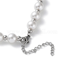 Collana di perle di plastica&nbsp;NJEW-F317-04P