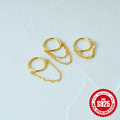 925 orecchini a cerchio in argento sterling per cartilagine&nbsp;FS-WG5B1DD-01