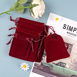 5 style pochettes en velours rectangle&nbsp;TP-LS0001-01D