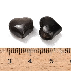 Perles d'obsidienne naturelles aux reflets argentés&nbsp;GG-CBA4A3B-C26-02