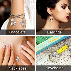 100 pièces 10 styles pendentifs en alliage de style tibétain&nbsp;TIBEP-CJ0001-62