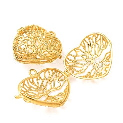 Pendentifs de cage en laiton&nbsp;KK-CBA8ACD-02G-C