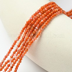 Agate naturelle rouge sud agate brins&nbsp;G-B090-A04-01