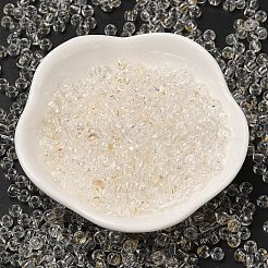Perle rotonde di vetro di colori trasparenti&nbsp;SEED-F006-05A-14