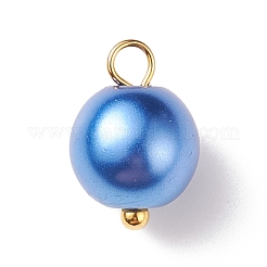 Colgantes de perlas de vidrio&nbsp;PALLOY-JF01880-01