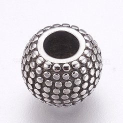 Perline europee in acciaio inossidabile 304&nbsp;LS-STAS-O097-119AS