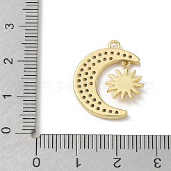 Pendenti in zirconi cubici trasparenti in micro pavè di ottone&nbsp;CU-CBAA9EB-06G