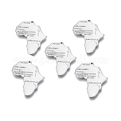 Pendentifs en acier inoxydable 304 anti-ternissement&nbsp;LS-STAS-N099-40
