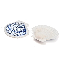 Bedruckte große Anhänger aus Naturmuscheln&nbsp;SH-CBA93AD-19H