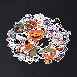 100 pz adesivi laser autoadesivi in pvc olografico di halloween&nbsp;DIY-B064-02B