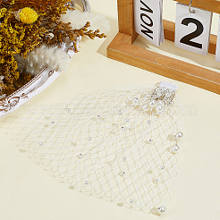 Velo per il viso in rete fascinator in poliestere&nbsp;AJEW-CY0002-99
