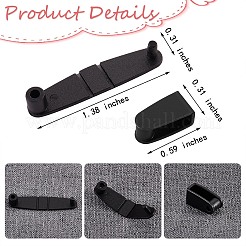 50 stücke abzeichen riemen clip weiß schlüsselanhänger stecker kunststoff keychain clip für kartenhalter&nbsp;JX291B