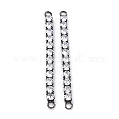 Connettori di collegamento in ottone cubico tondo trasparente in ottone&nbsp;ZIRC-G170-23B