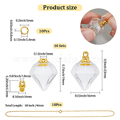 DIY Halskette machen Kits&nbsp;DIY-SC0030-98C
