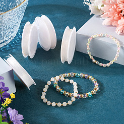 4 rollo de hilo elástico de cristal redondo&nbsp;EW-TA0001-09A