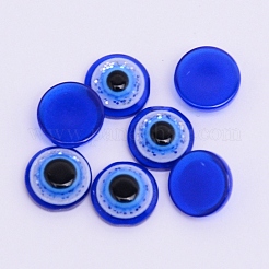Cabochons en résine à dos plat transparent&nbsp;RESI-WH0009-76E