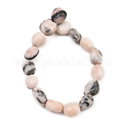Natürliche rosa Zebra Jaspis Perlen Stränge&nbsp;GG-CBA787B-A06