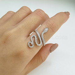 Anillo de serpiente de plata esterlina s925&nbsp;PJ5372-2