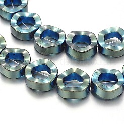 Galvaniunmagnetische synthetischen Hämatit Donut Perlen Stränge&nbsp;G-F230-13