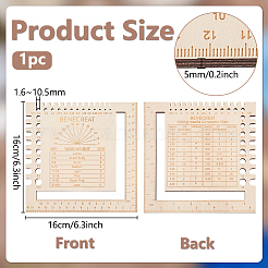Holzlineale&nbsp;TOOL-WH0155-148B