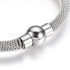 Bracciali in acciaio inossidabile 304&nbsp;BJEW-F274-02