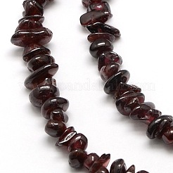 Natürlicher Granat Perlen Stränge&nbsp;G-P035-14