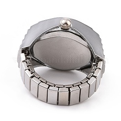 201 Edelstahl Stretch Armband Fingerring Uhren&nbsp;WACH-G018-03P-02