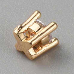 Kubischer Zirkon zum Aufnähen von Strassen&nbsp;KK-WH0064-23G