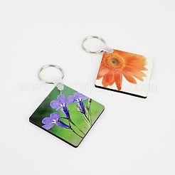 Porte-clés en mdf vierge double face par sublimation&nbsp;ZXFQ-PW0001-045