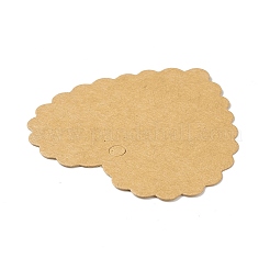 100 etichetta regalo in carta kraft bianca&nbsp;CDIS-B001-02B