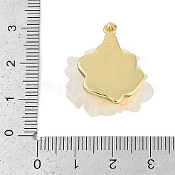 Gestellmessinganhänger&nbsp;KK-C082-15G-02