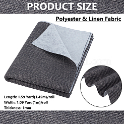 Polyester- und Leinenstoff&nbsp;DIY-WH0750-189A