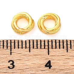 Perles séparateurs en laiton&nbsp;KK-Z089-05G-01