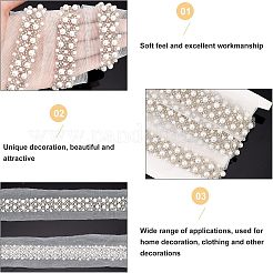 Polyester avec ruban de perles en plastique&nbsp;OCOR-CA0001-16