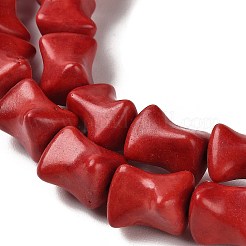 Synthetik Howlith Perlen Stränge&nbsp;TURQ-F018-10