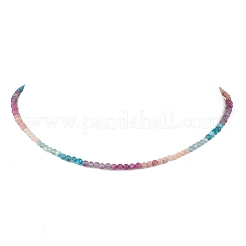 Halsketten aus 3.5 mm facettierten&nbsp;NJEW-JN05973