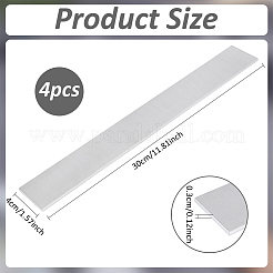Fogli grezzi in lega di alluminio anodizzato&nbsp;DIY-WH0888-186B