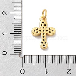 Ottone micro spianare pendenti zirconi&nbsp;KK-M305-01G-02