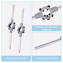 Portaherramientas portamatrices de acero al cromo-vanadio&nbsp;TOOL-WH0136-227
