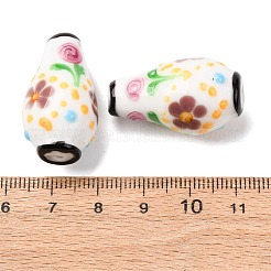 Perles vernissées manuelles&nbsp;LS-LAMP-F041-01D