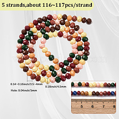 5 Strang Glasperlenstrang&nbsp;LAMP-PA0001-21B
