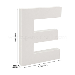 Ornements de lettres en bois&nbsp;WOOD-GF0001-15-05