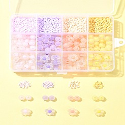 4 color 3 estilos kits de cuentas de joyería diy&nbsp;DIY-FS0006-58