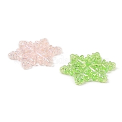 Placage uv liens de composants de lustre acrylique irisé arc-en-ciel&nbsp;SACR-A002-03