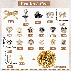Kits de perles d'imitation en plastique et ABS&nbsp;DIY-SC0033-94