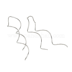 Filo d'orecchio d'ottone&nbsp;EJEW-TAC0006-02P